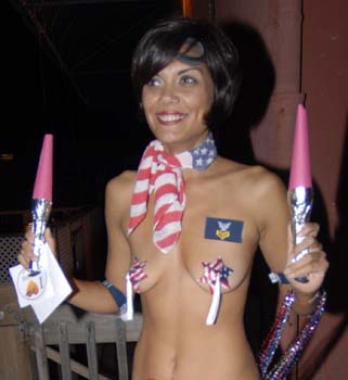 Hogs Breath Saloon Home Made Bikini Contest 2007 photo - Duval Street, Key West